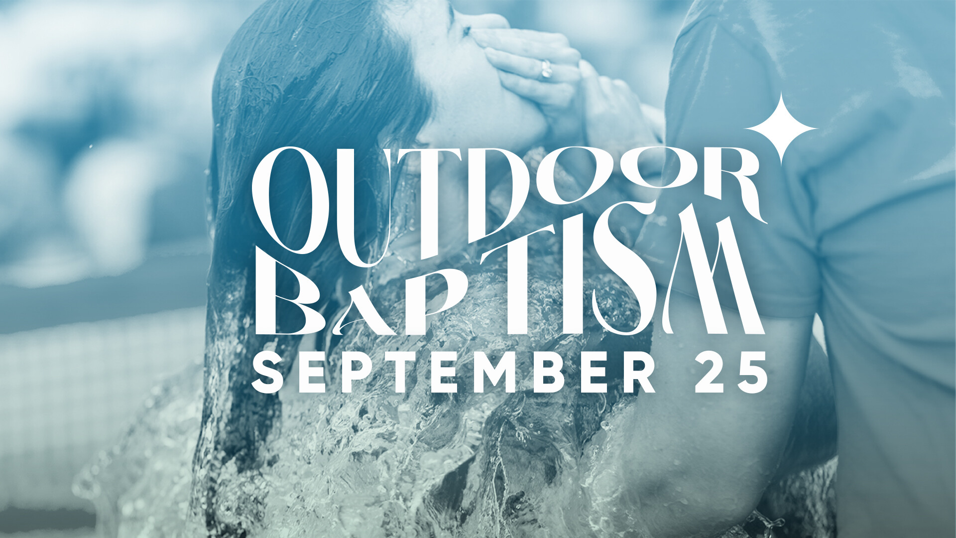 Outdoor Baptism Celebration