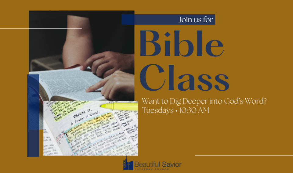 Bible Class