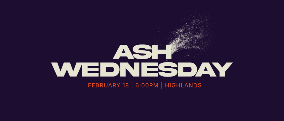Ash Wednesday Service