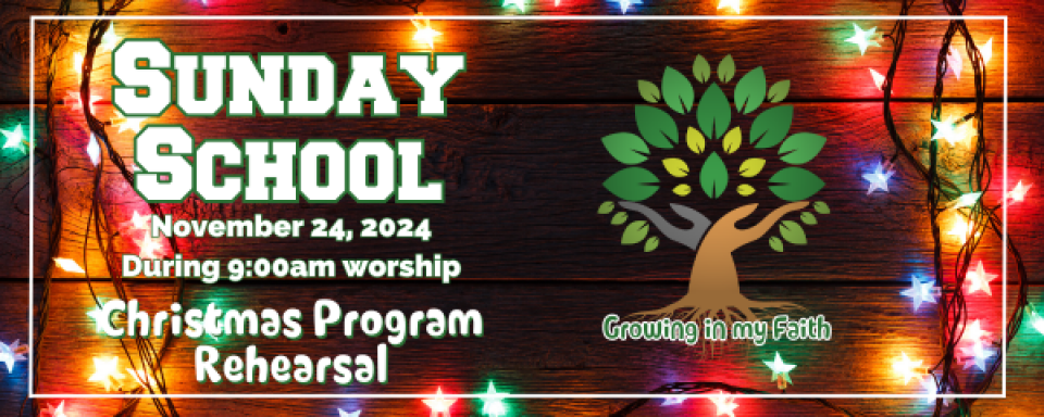 Sunday School - 11.24.24