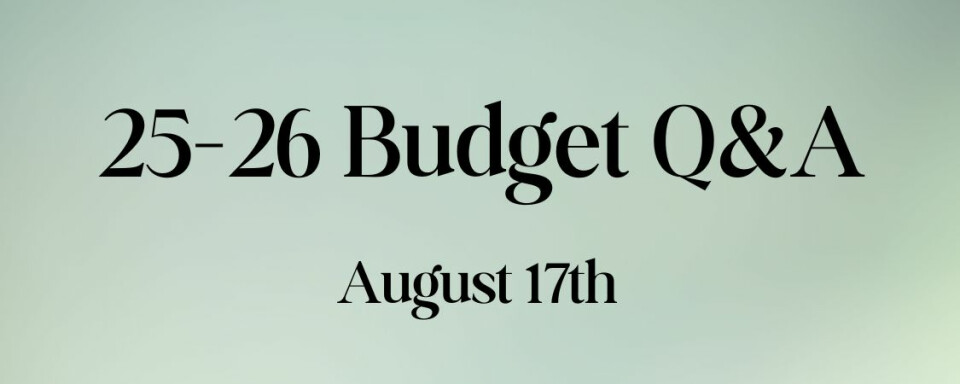 Budget Q&A
