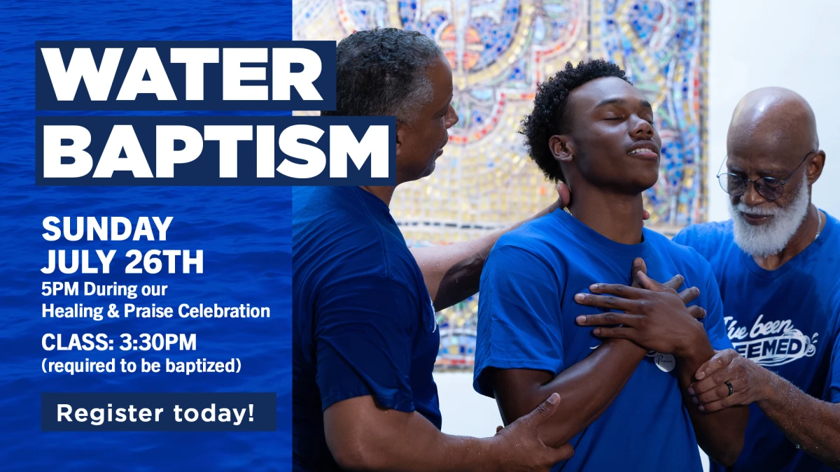 July 2026 Water Baptism 