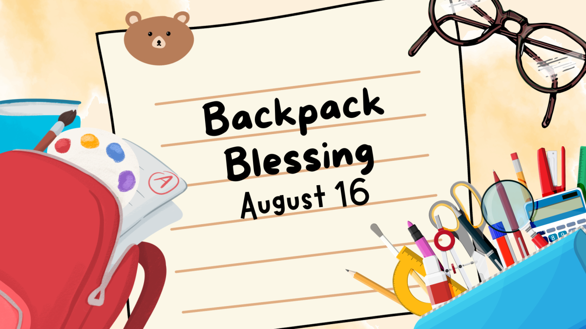 Backpack Blessing
