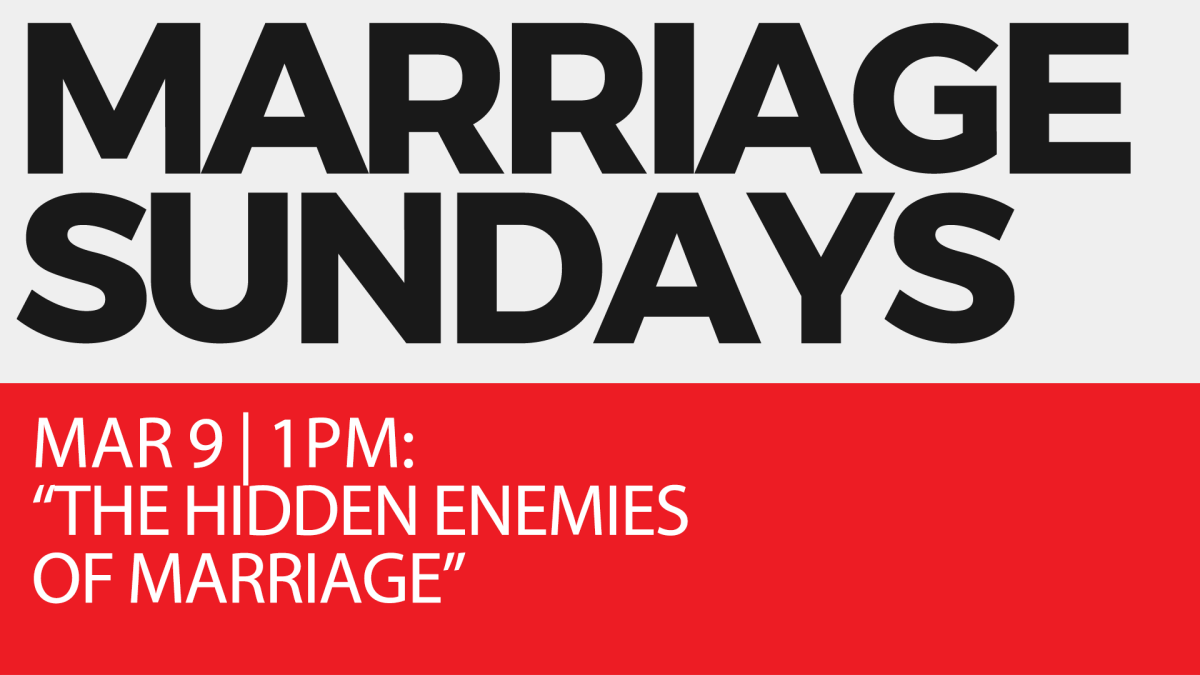 Marriage Sundays 