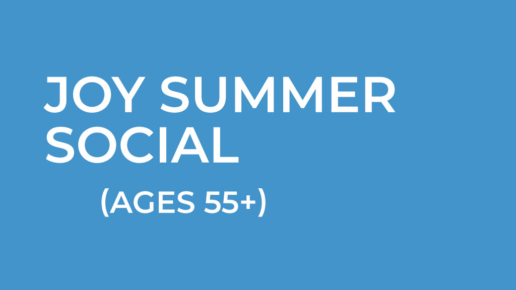 JOY Summer Social