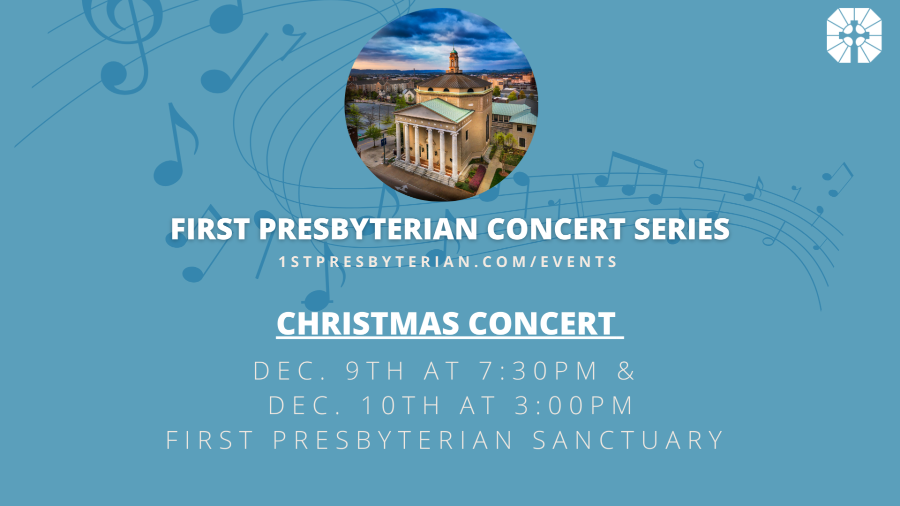 First Pres Concert Series: Christmas Concert - Sunday afternoon