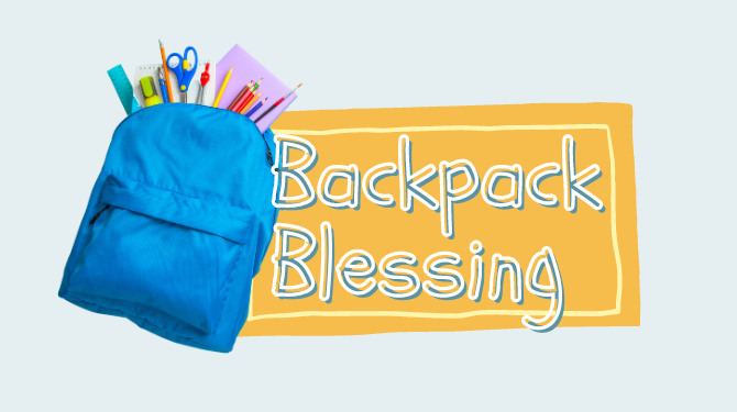 Backpack Blessing