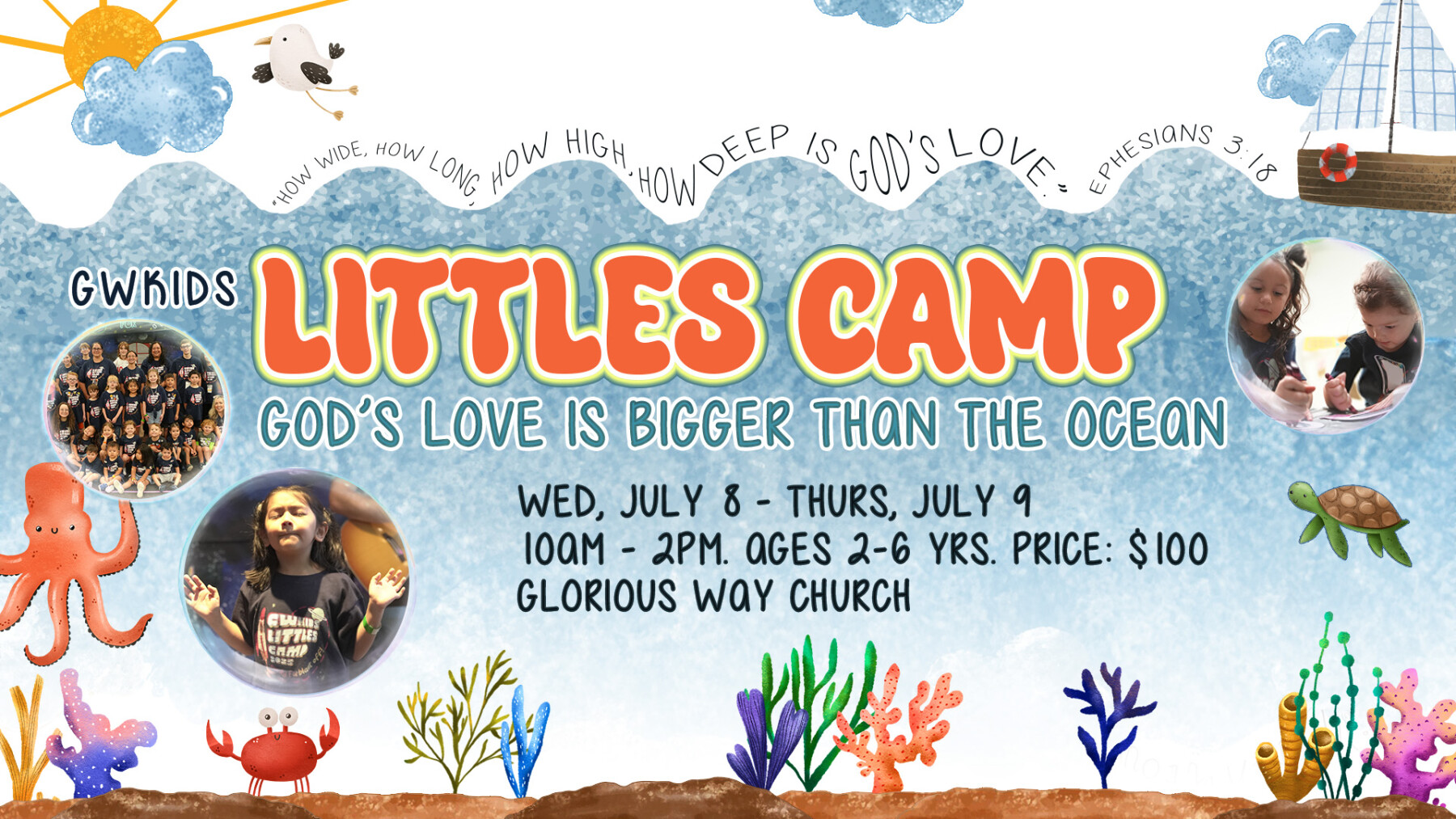 GWKids Littles Camp 2026