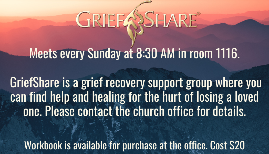 GriefShare Support Group