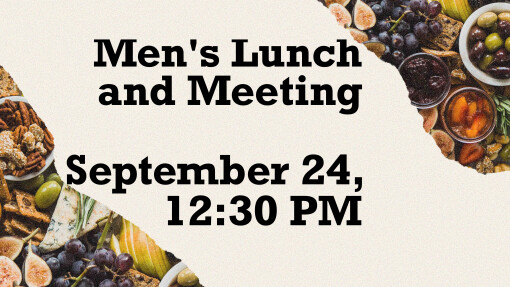 United Methodist Men Lunch and Meeting
