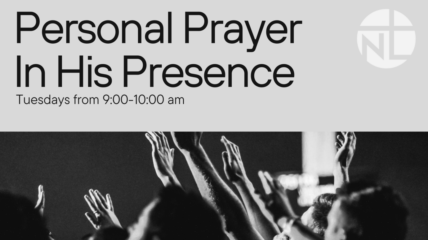 Personal Prayer In His Presence