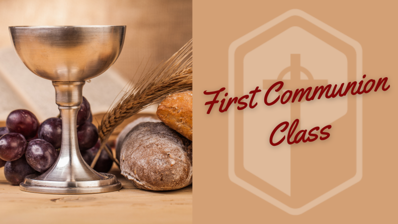 First Communion Class