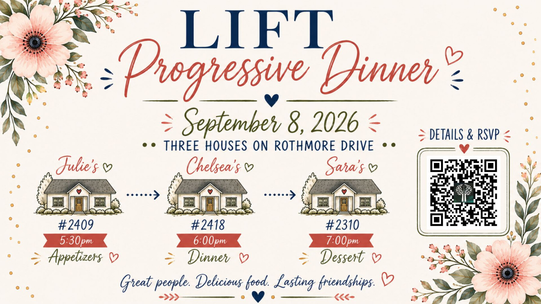 LIFT Progressive Dinner
