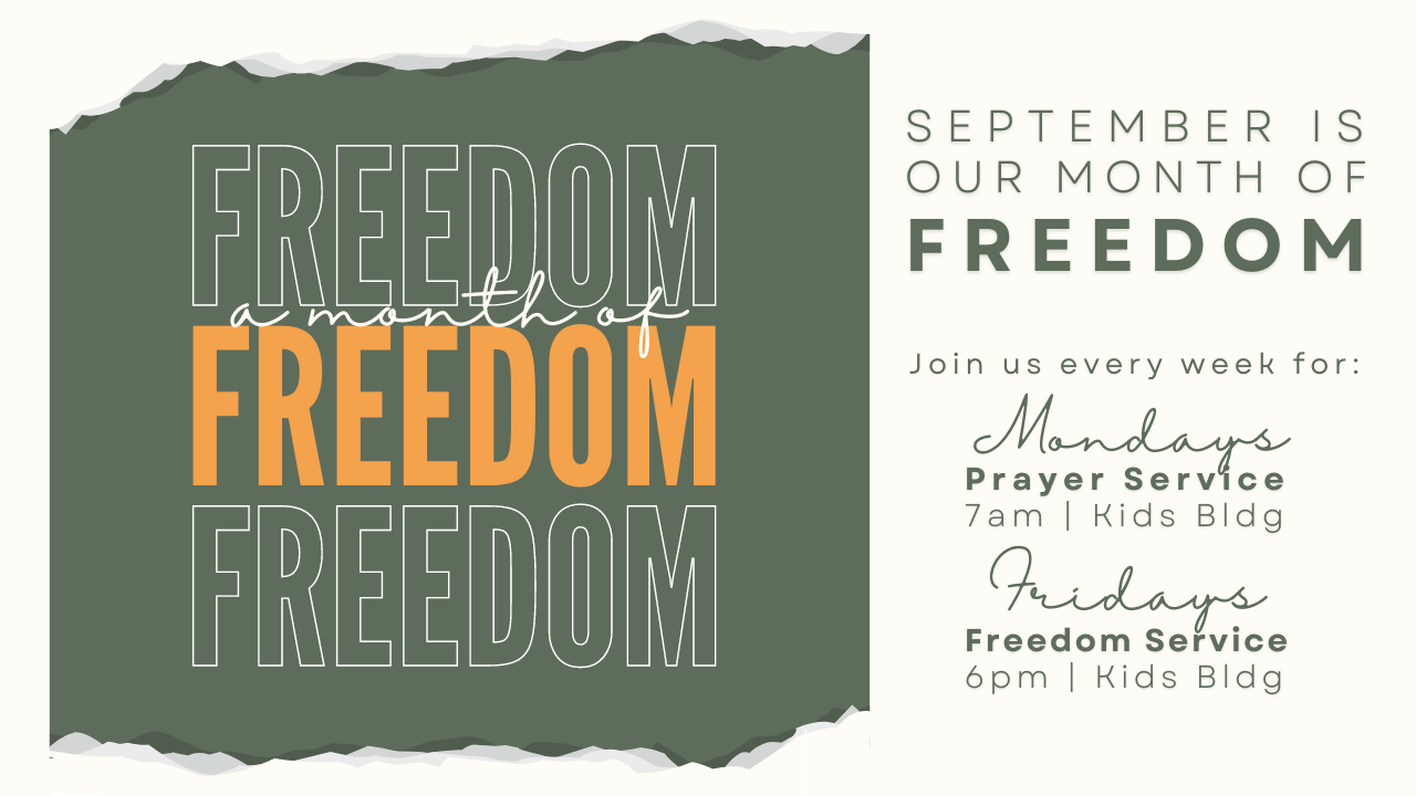 Freedom Month Prayer