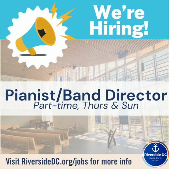 Jobs Riverside Baptist Church site