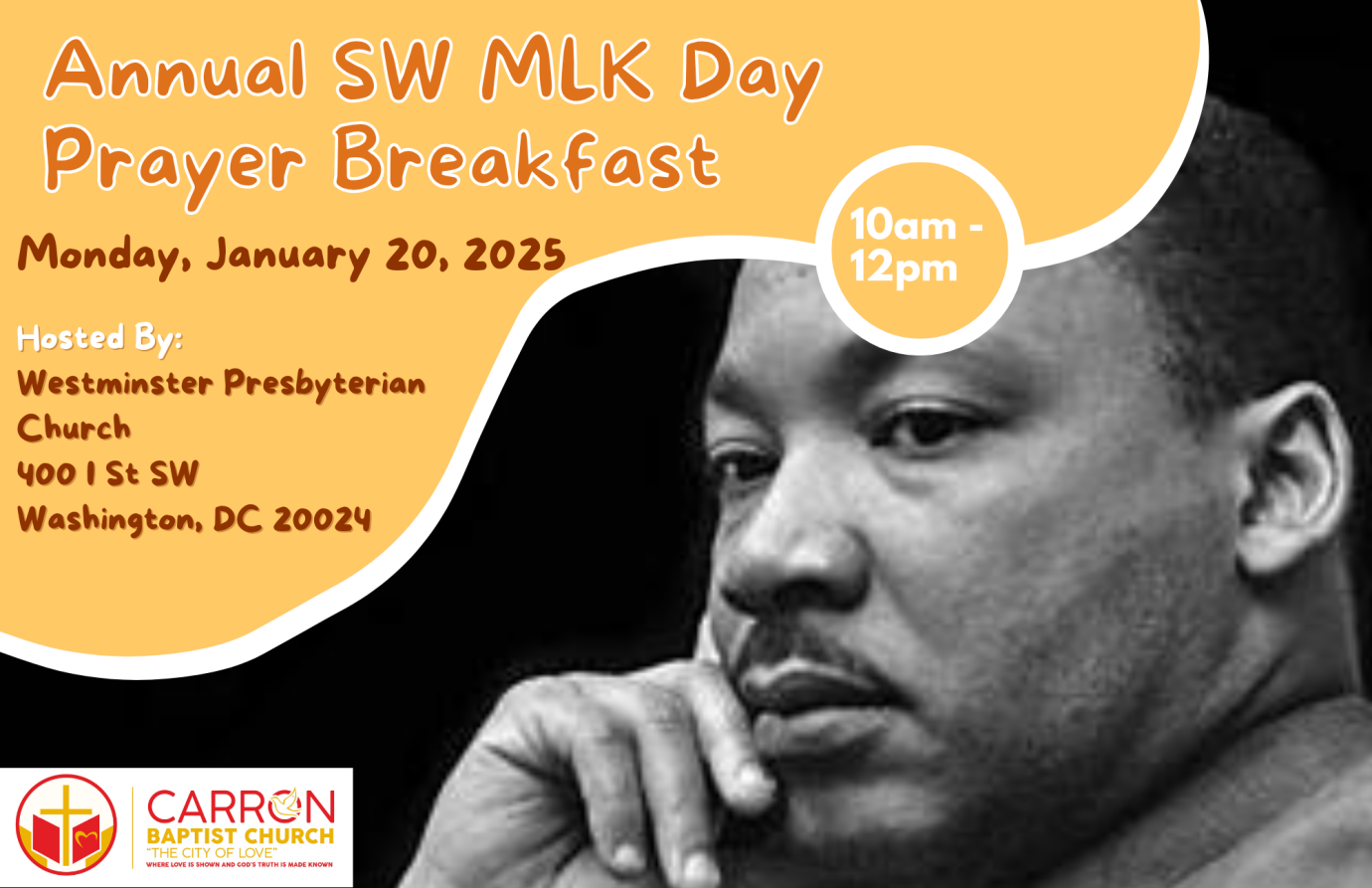 Annual Southwest MLK Prayer Breakfast | Rev. Mia McClain, Guest Speaker