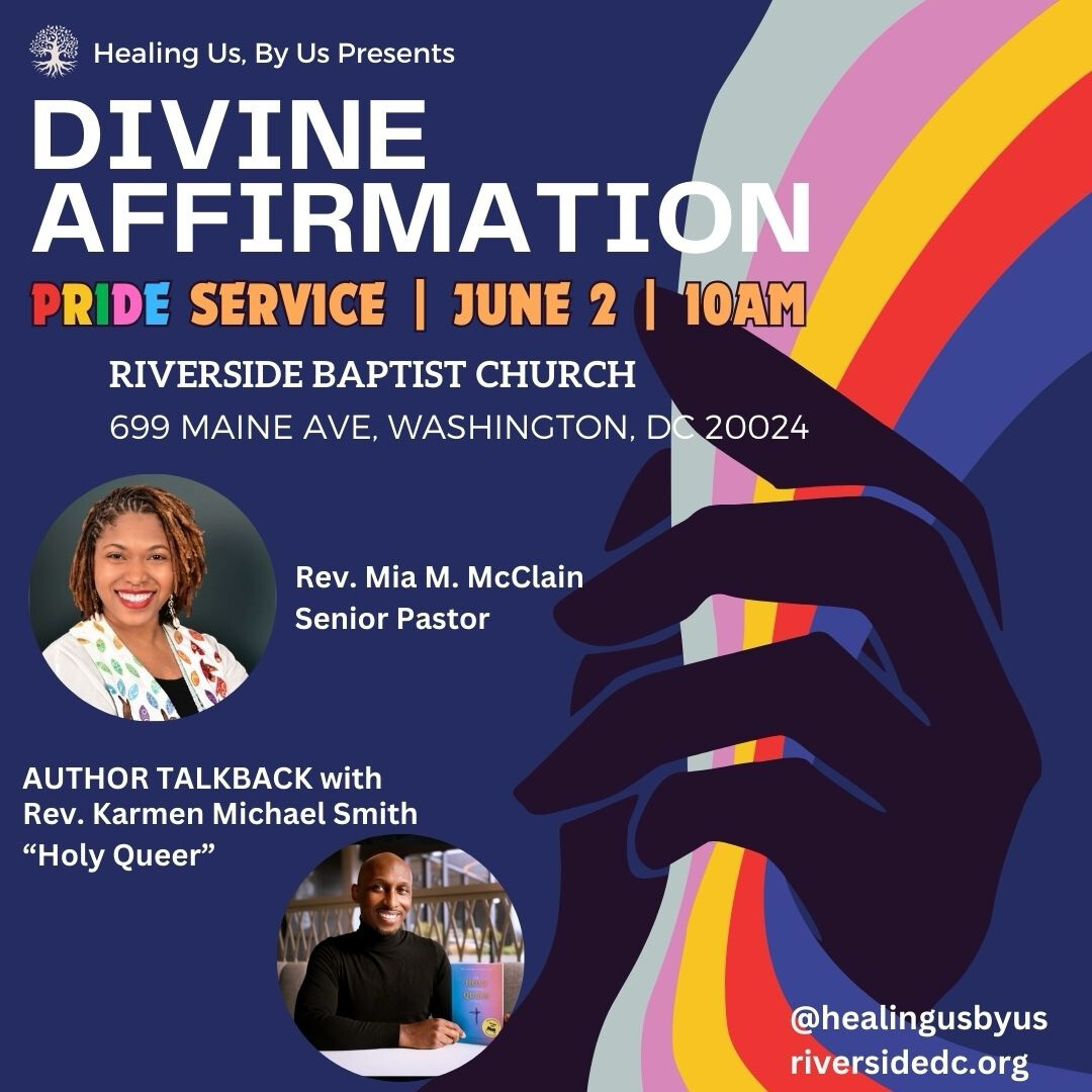 Divine Affirmation Sunday - Worship & Book Talk w/ Rev. Karmen Michael Smith