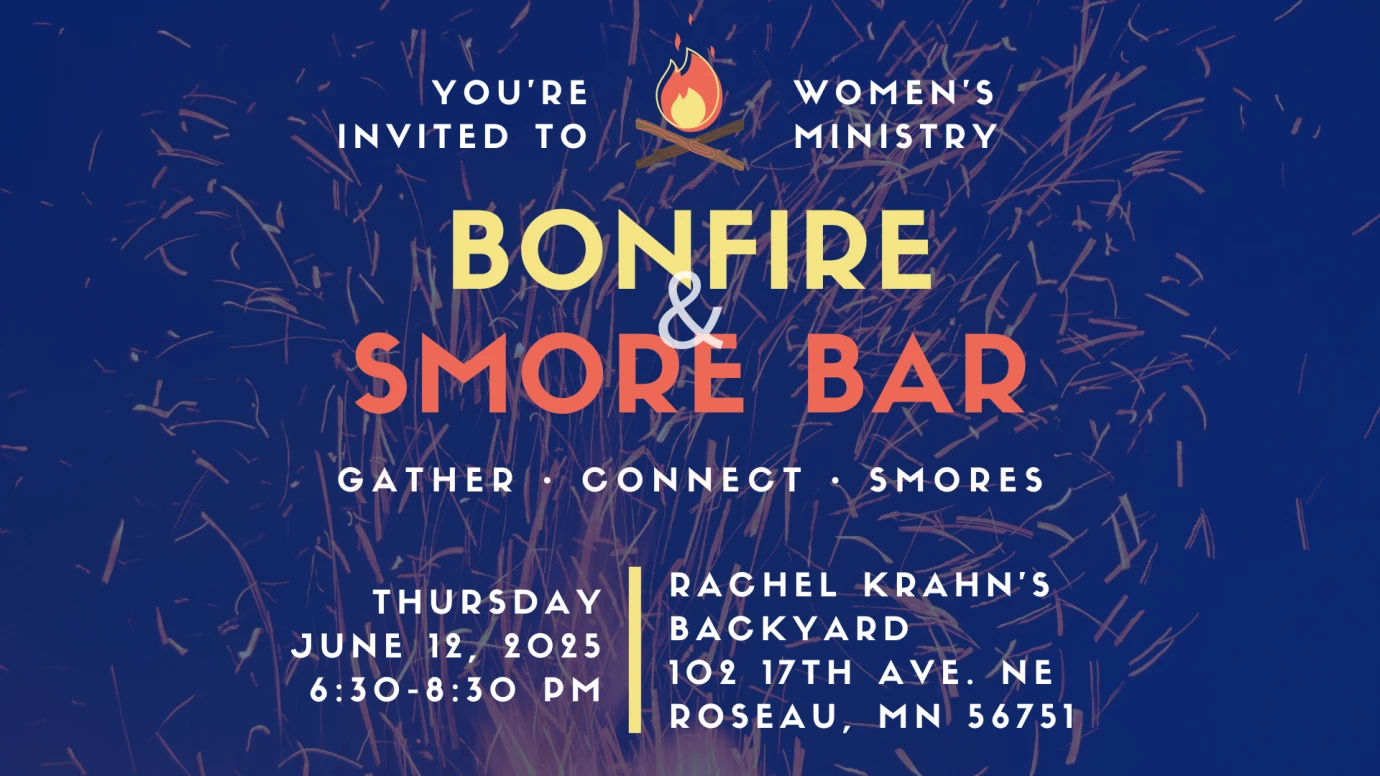 Women's Ministry Bonfire & Smore Bar Night