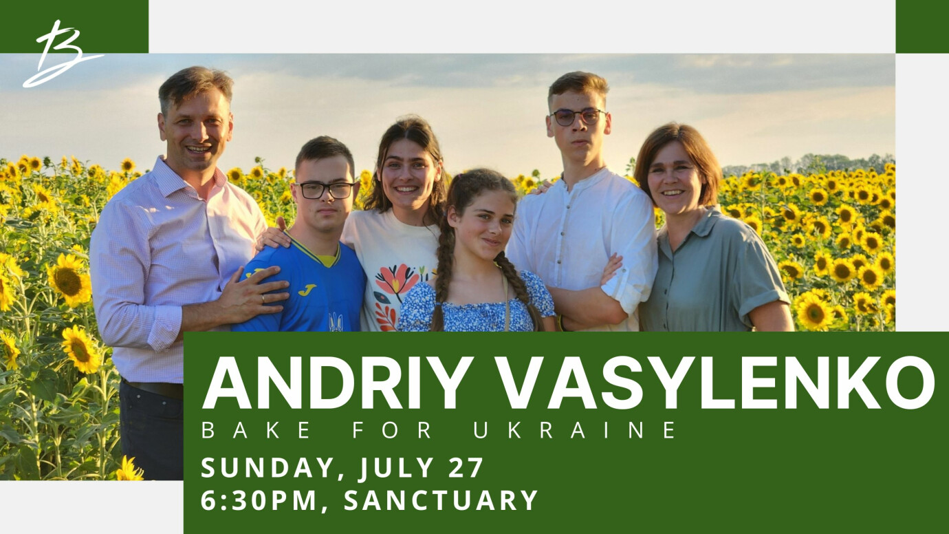 Hope in Ukraine: An evening with Andriy Vasylenko