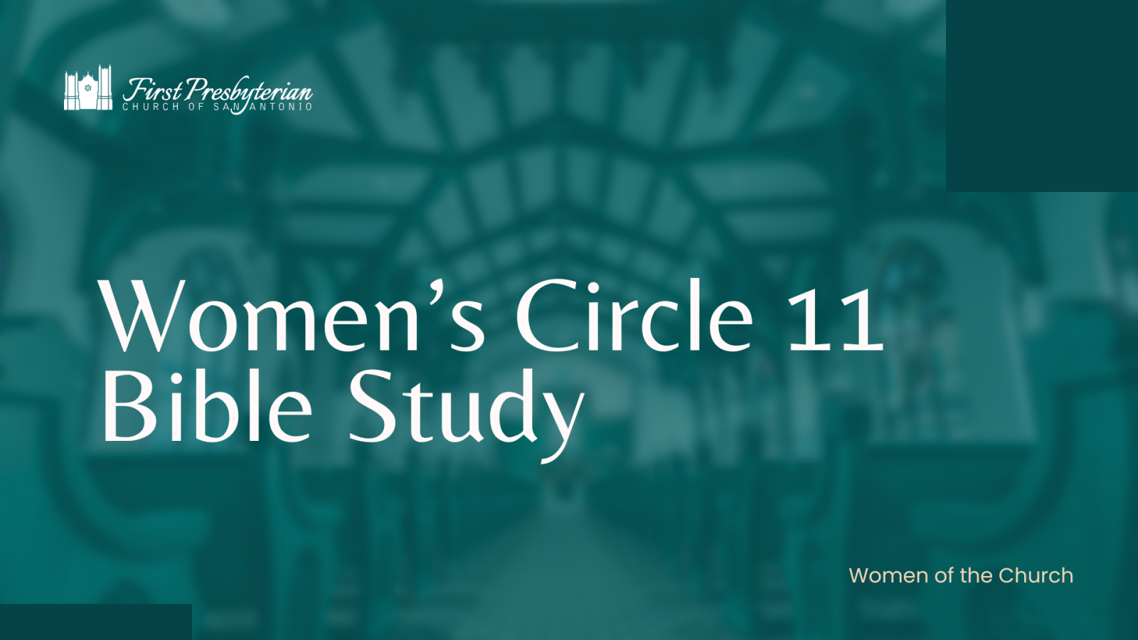 Women's Bible Study Circle 11