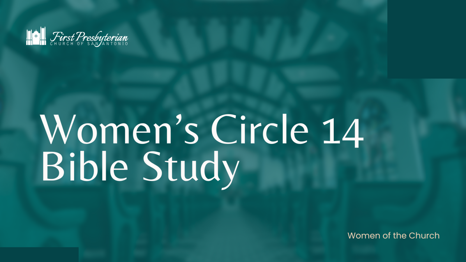 Women's Bible Study Circle 14