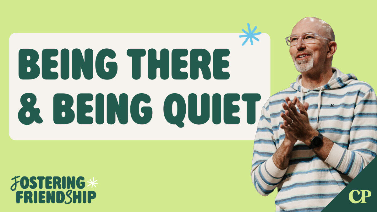 Being There & Being Quiet | Ron Merrell