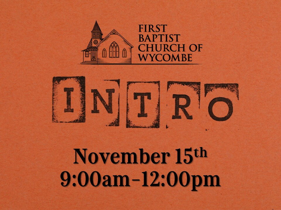 Intro Class - November 2025