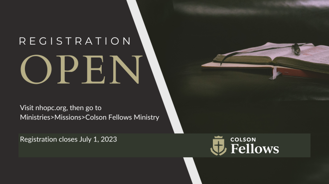 Colson Fellows Registration Now Open