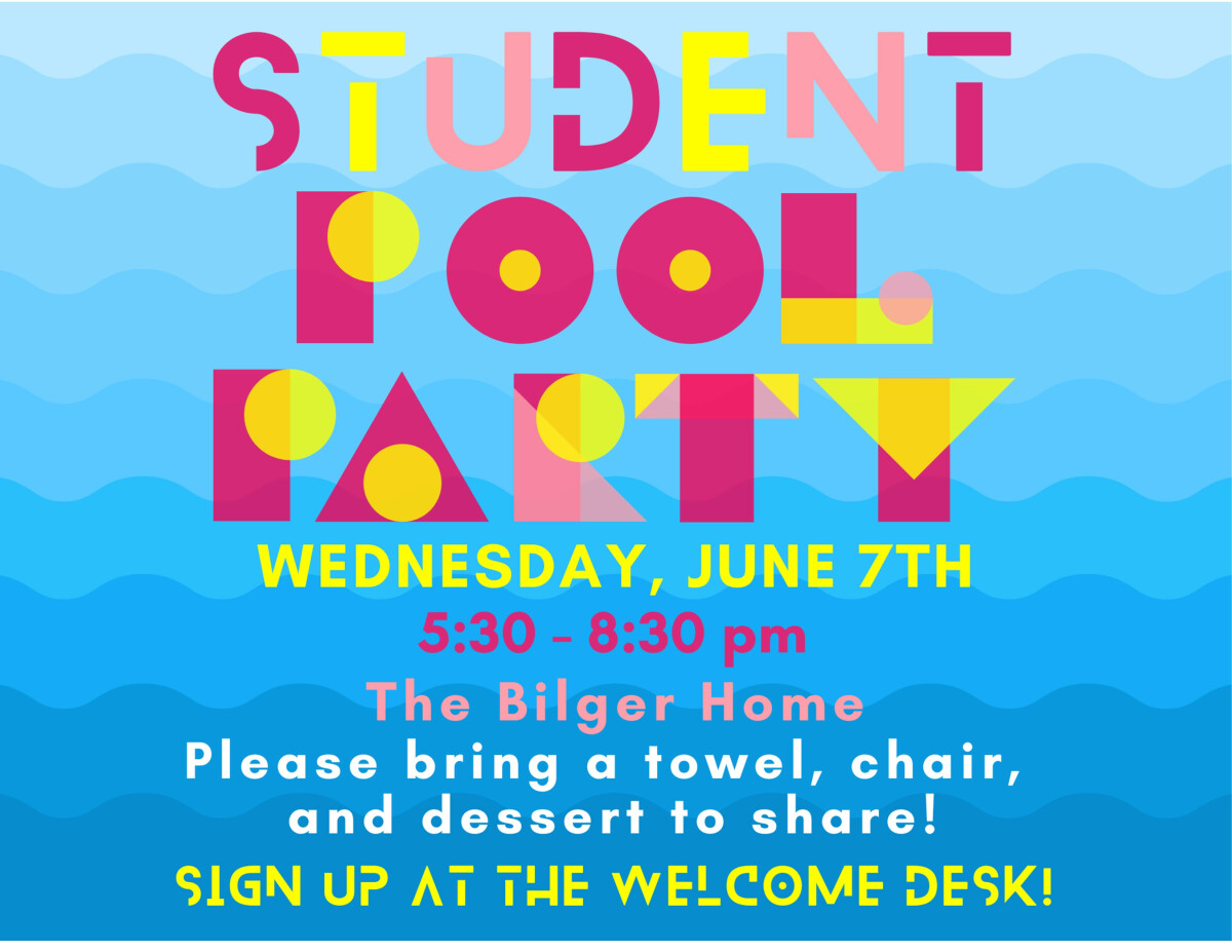 Student Ministry Pool Party 2023