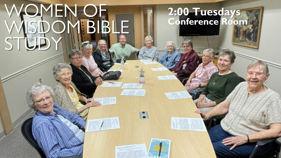 2:00 pm Women of Wisdom Bible Study