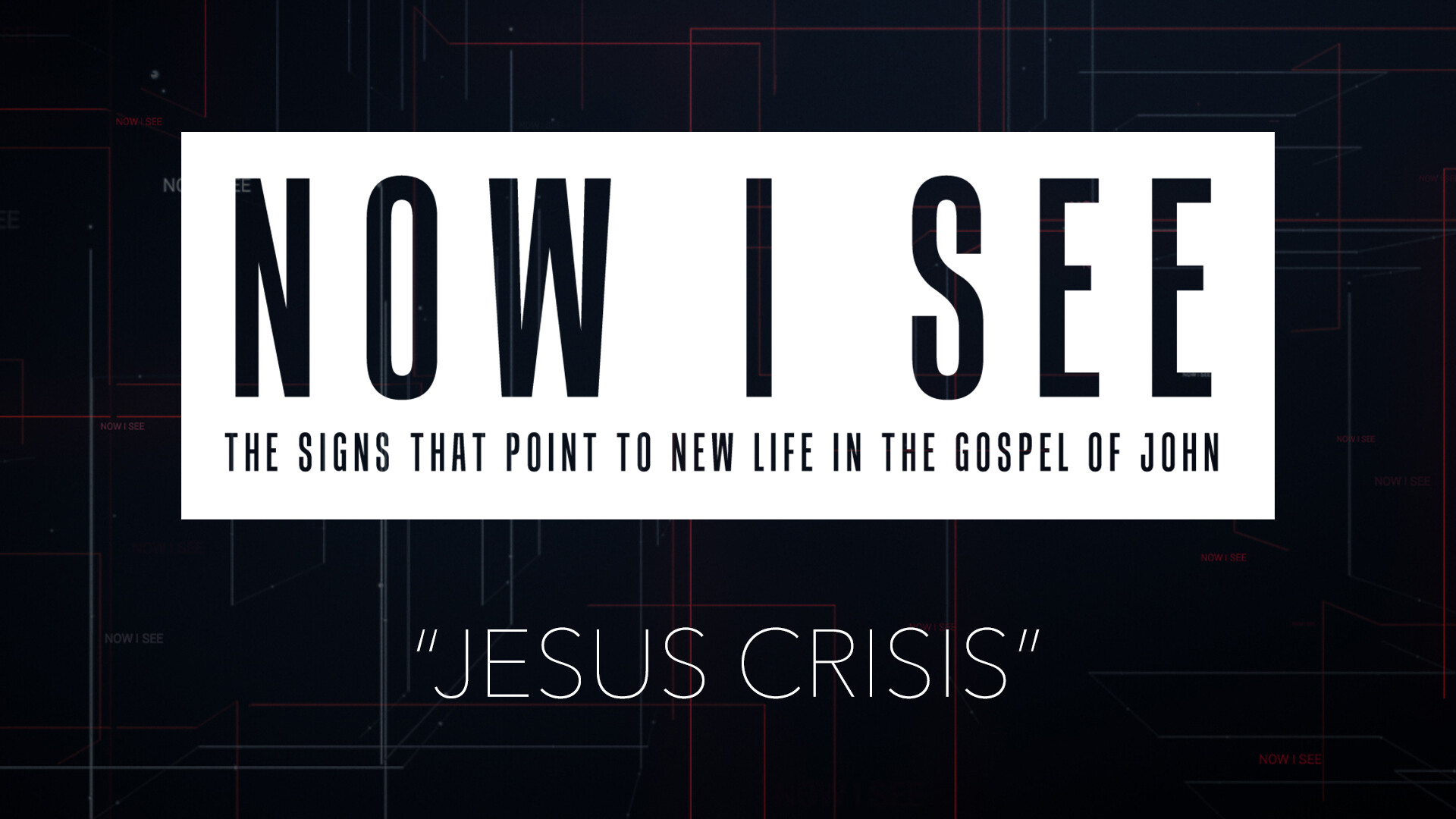 Jesus Crisis (Audio) episode artwork
