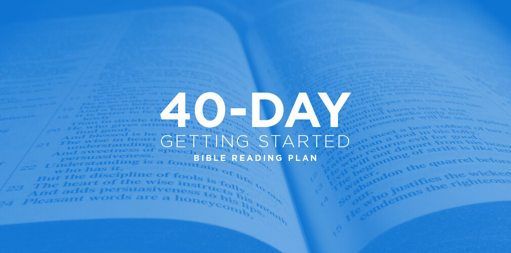 40-Day Getting Started Plan