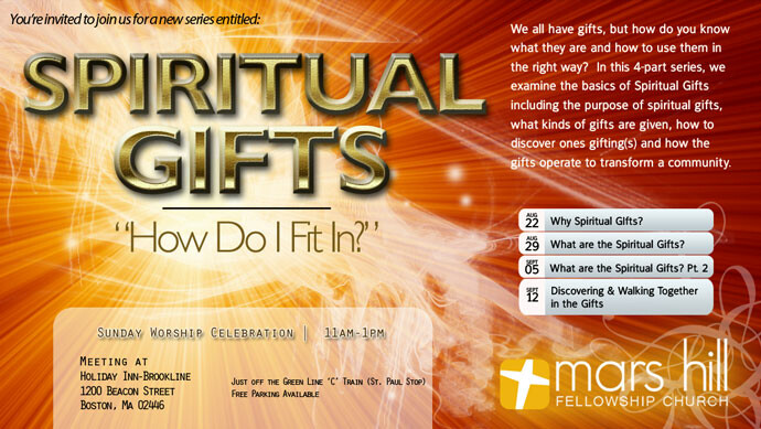 Why Spiritual Gifts?