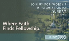 Join Us for Worship