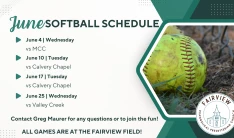 Fairview Softball Season
