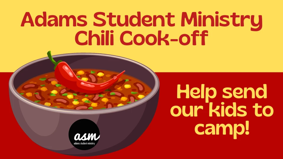 Youth Chili Cook-off Fundraiser
