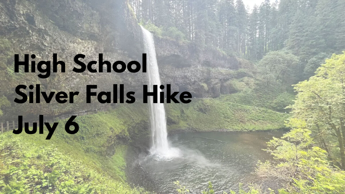 High School Silver Falls Hike