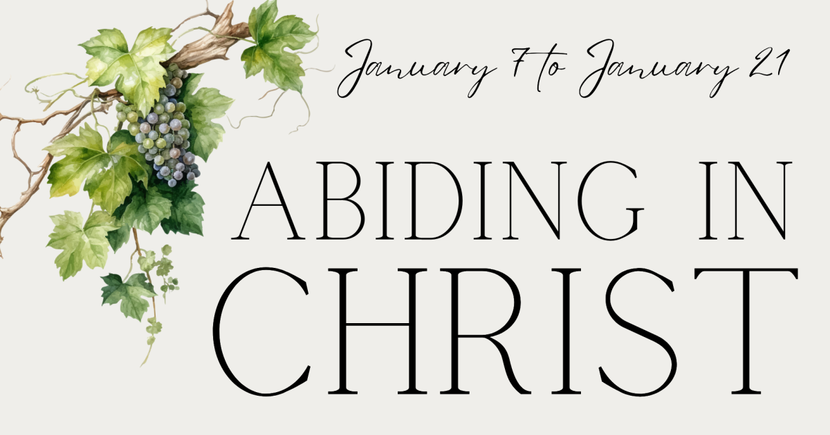 Abiding in Christ | Upcoming Sermon Series | Weaverland Anabaptist ...