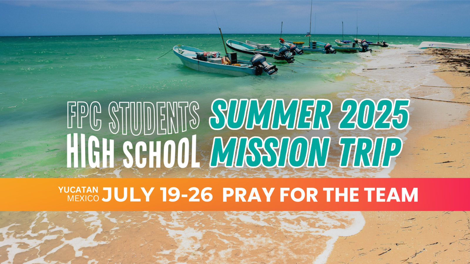 High School YPM Mission Trip