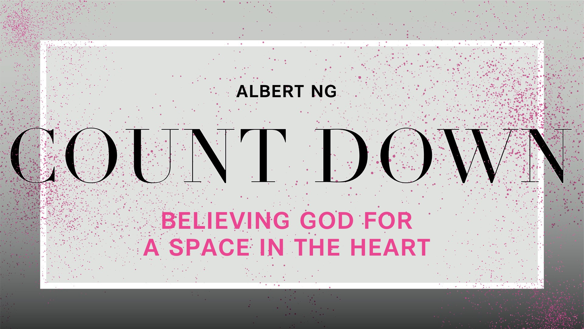 Believing God for a Space in the Heart (Audio) episode artwork
