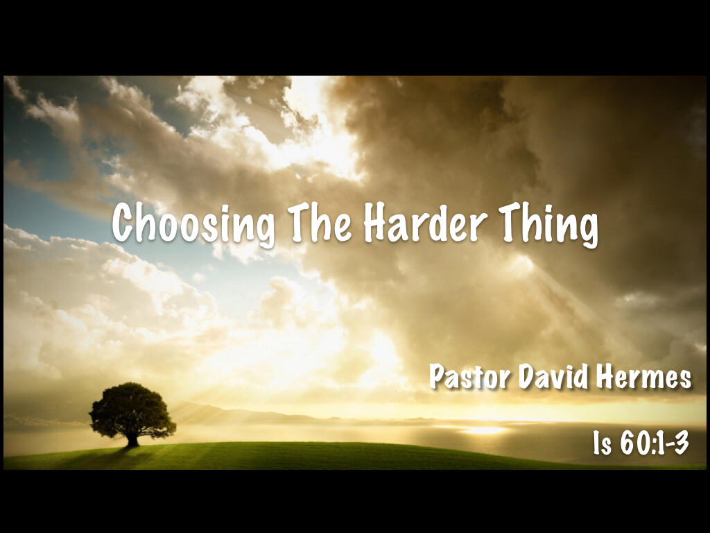 Choosing The Harder Thing episode artwork