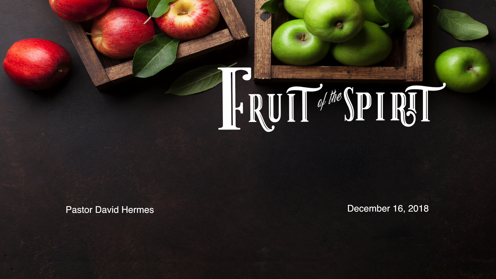Fruit of the Spirit - Sterling Church episode artwork