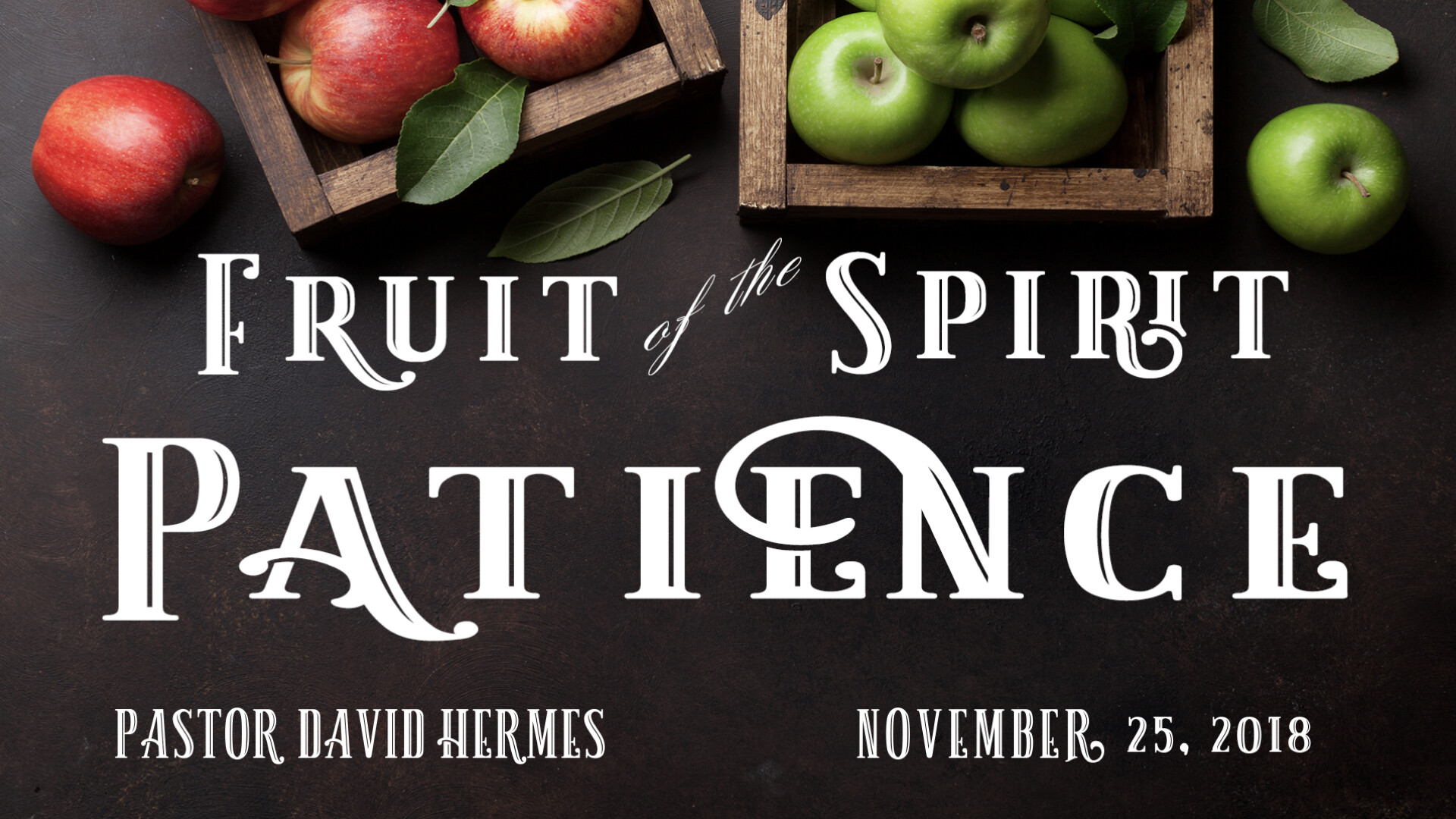 Fruit of the Spirit: The Pursuit of Patience episode artwork