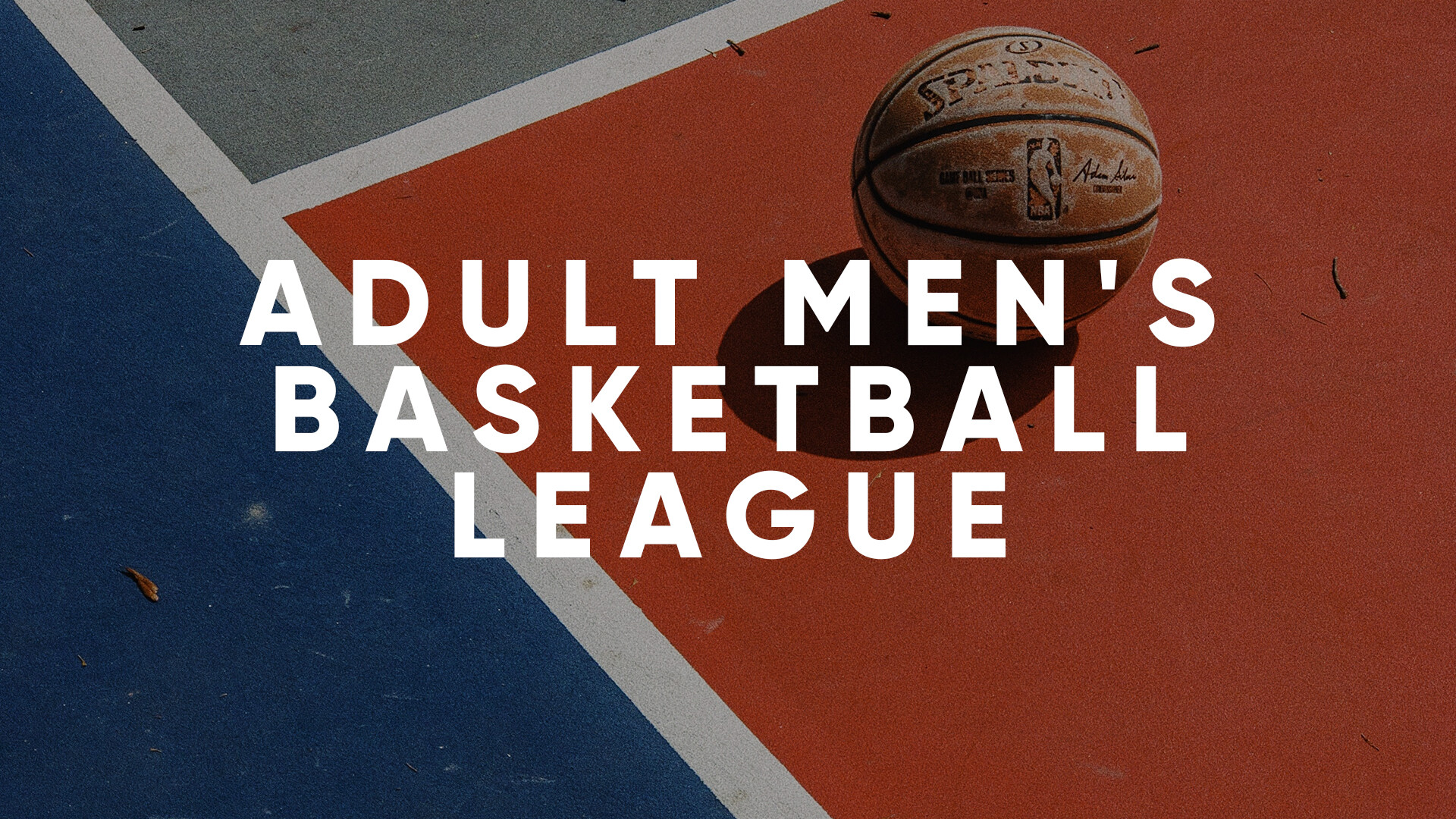Adult Men's Basketball League