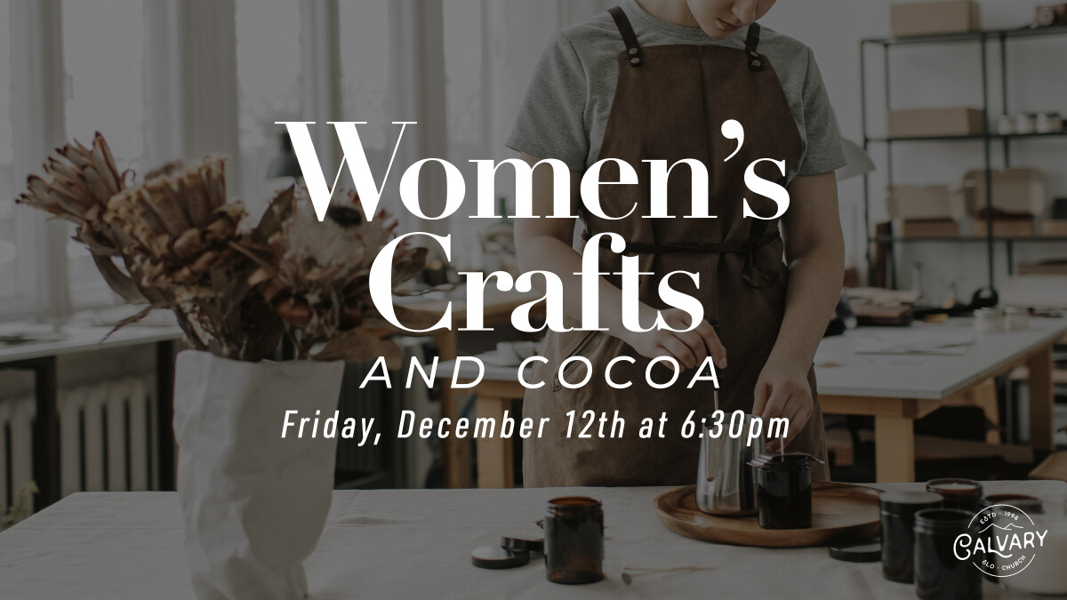 Women's Crafts & Cocoa