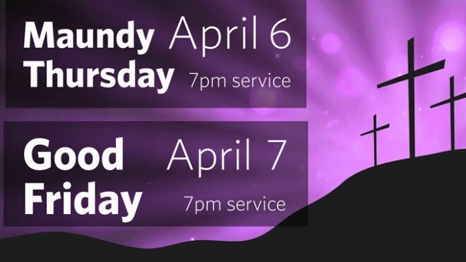 Holy Week Services