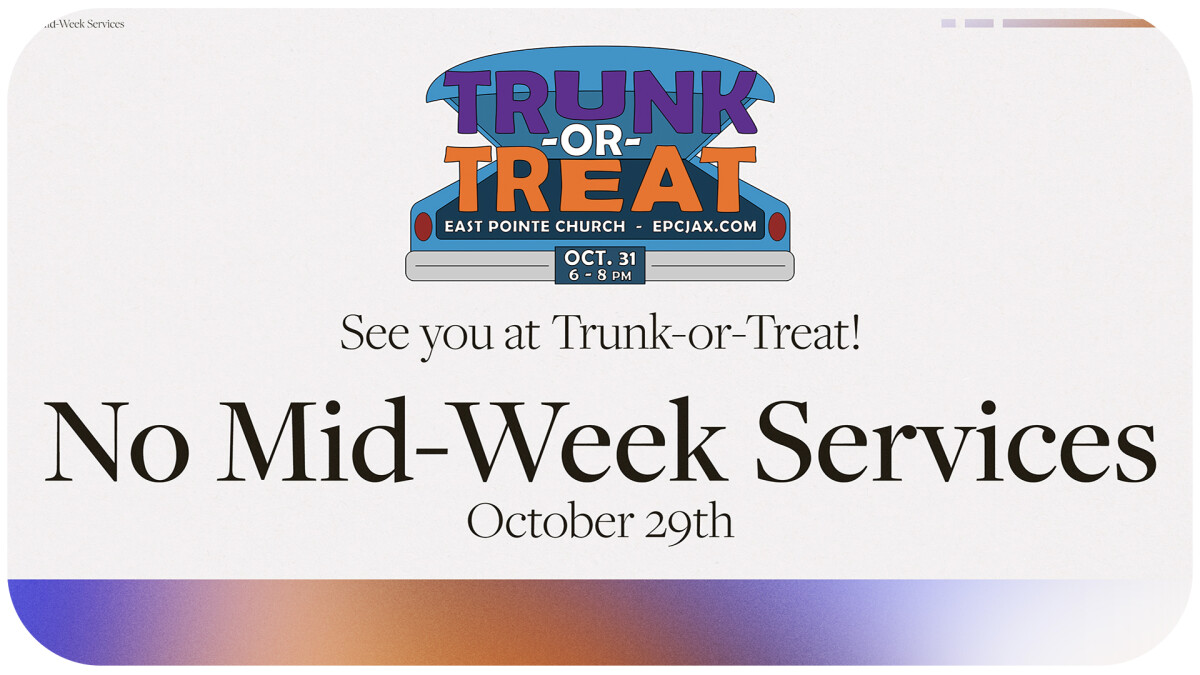 No Mid-Week Services