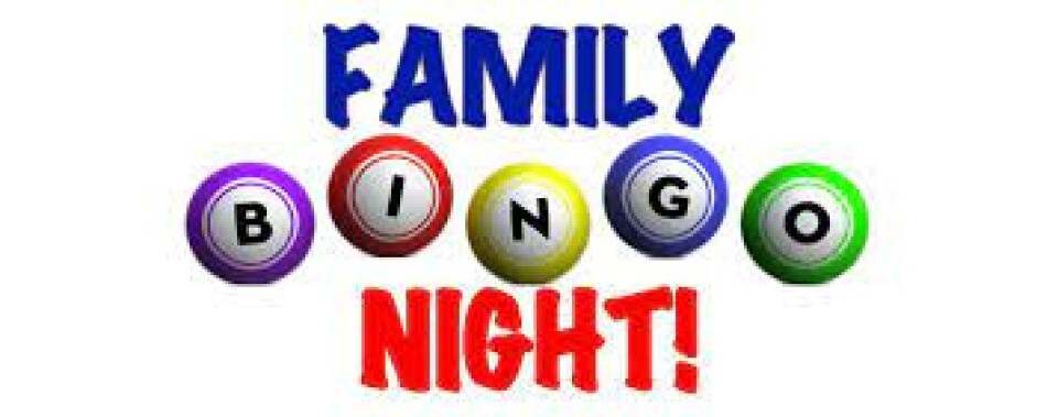 5 p.m. Family Bingo Night