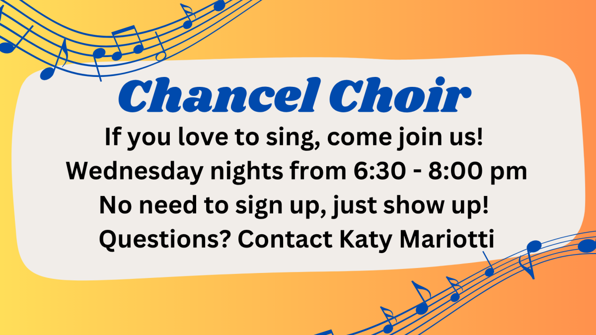 Chancel Choir Rehearsal
