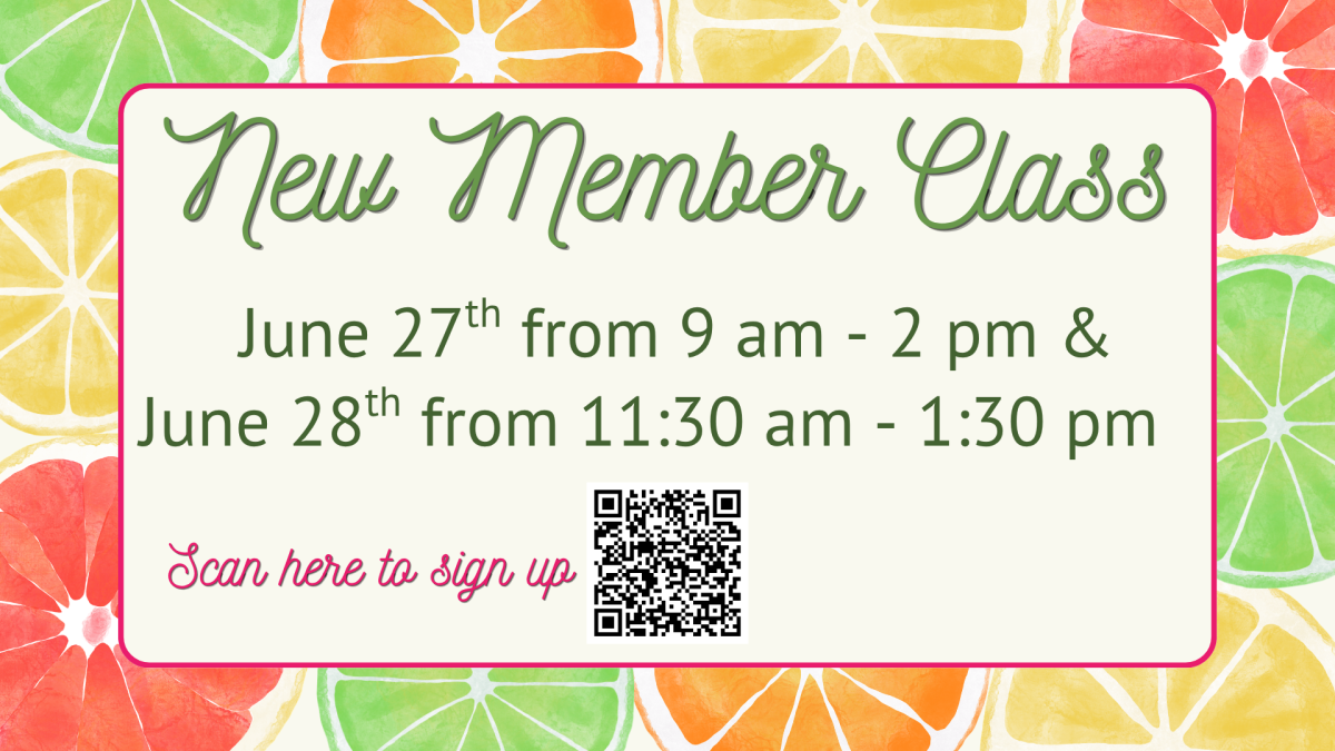 New Member Class  - Summer 2026